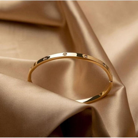 Crystal Bangle Bracelet for Women