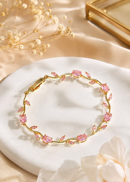 Tulip Bracelet baby pink