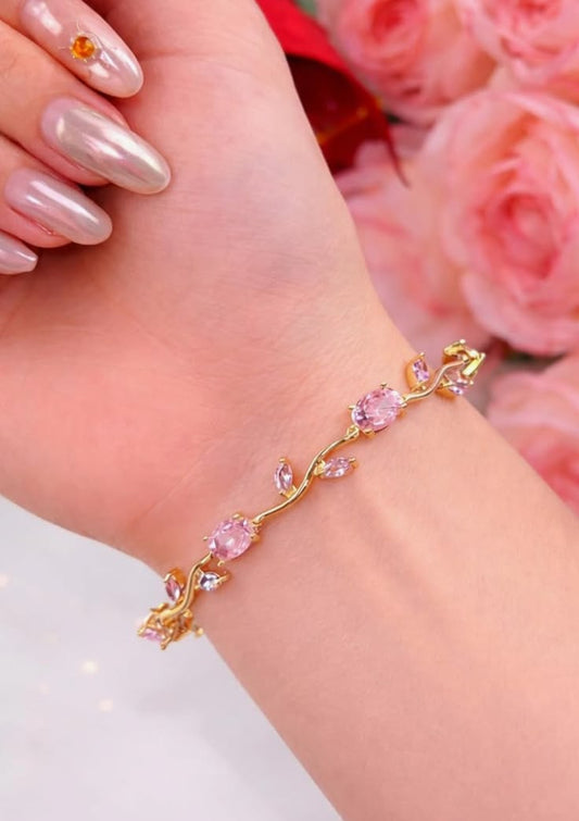 Tulip Bracelet baby pink