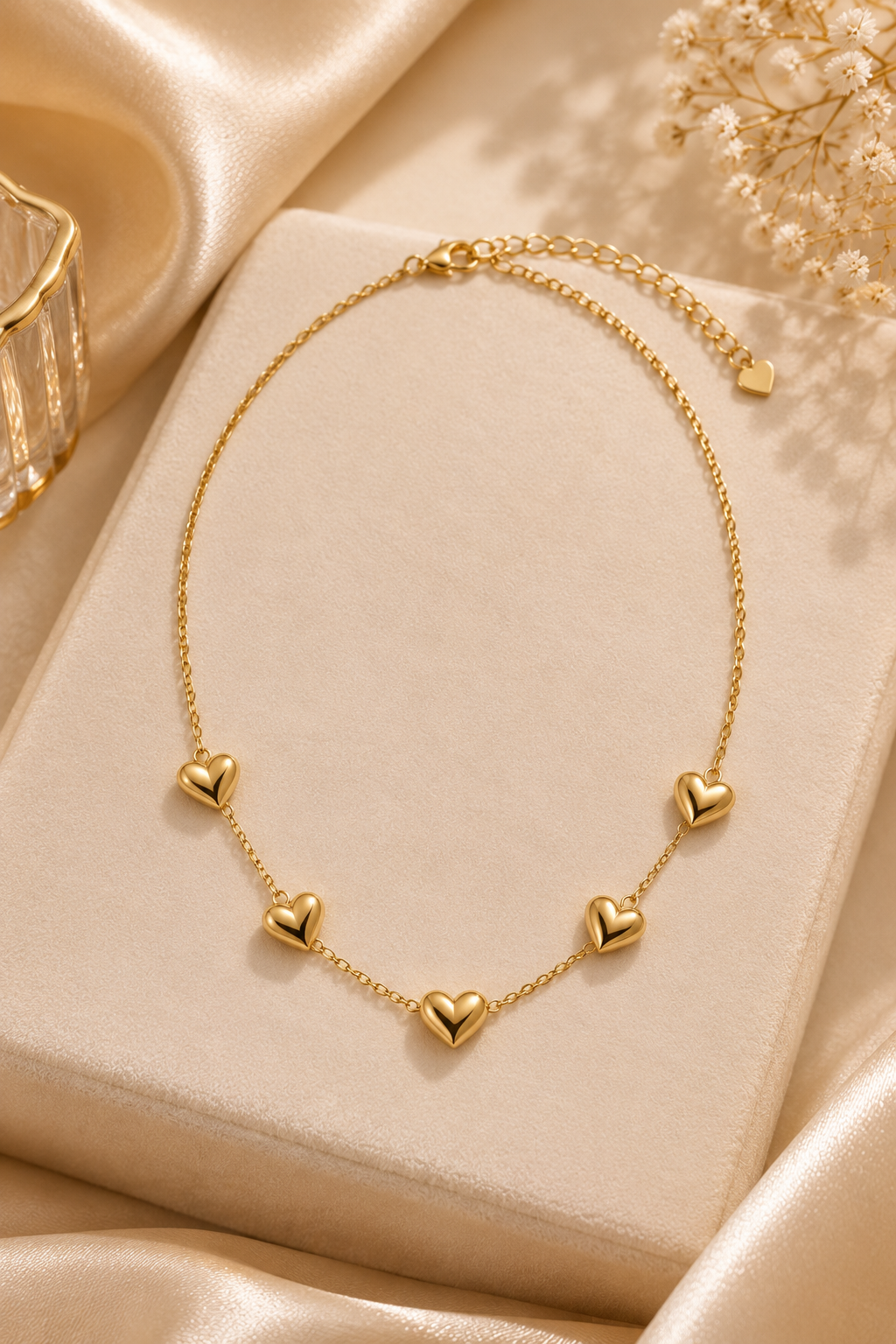 Heart Pendant Necklace for Women