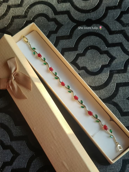 Tulip Bracelet baby pink