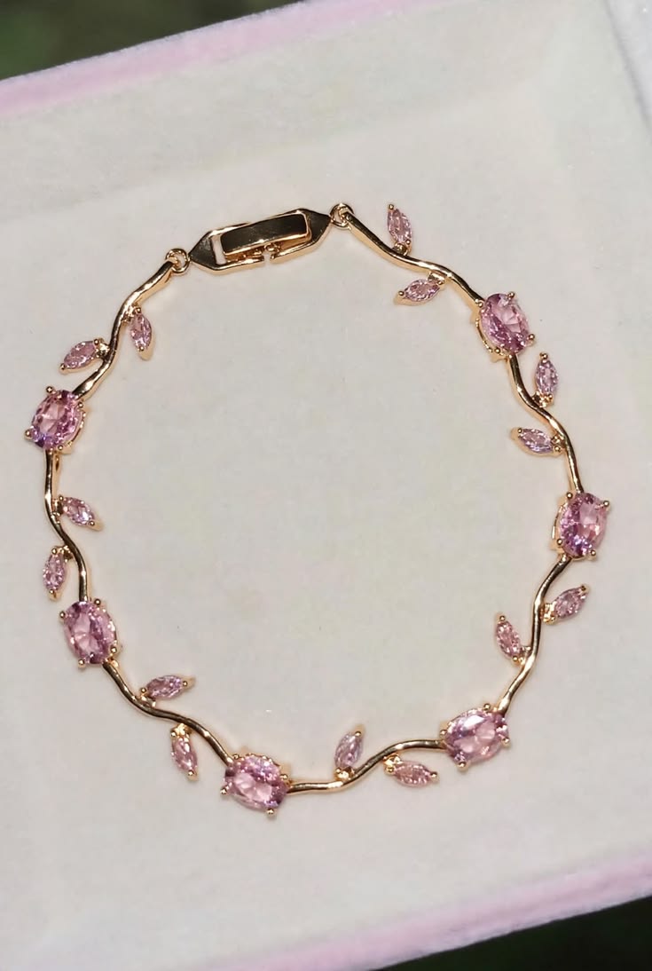 Tulip Bracelet baby pink