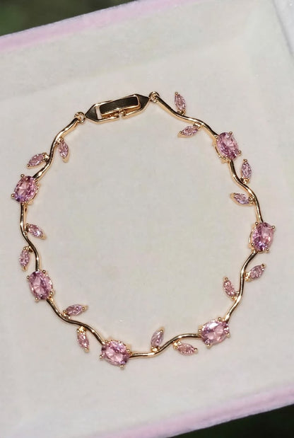 Tulip Bracelet baby pink