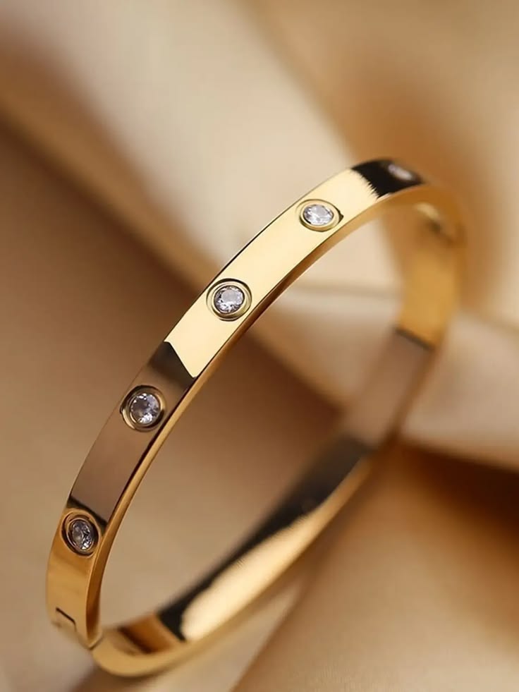 Crystal Bangle Bracelet for Women